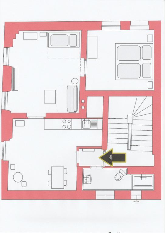 Apartment Jakubske Namesti Ceska Kamenice Luaran gambar